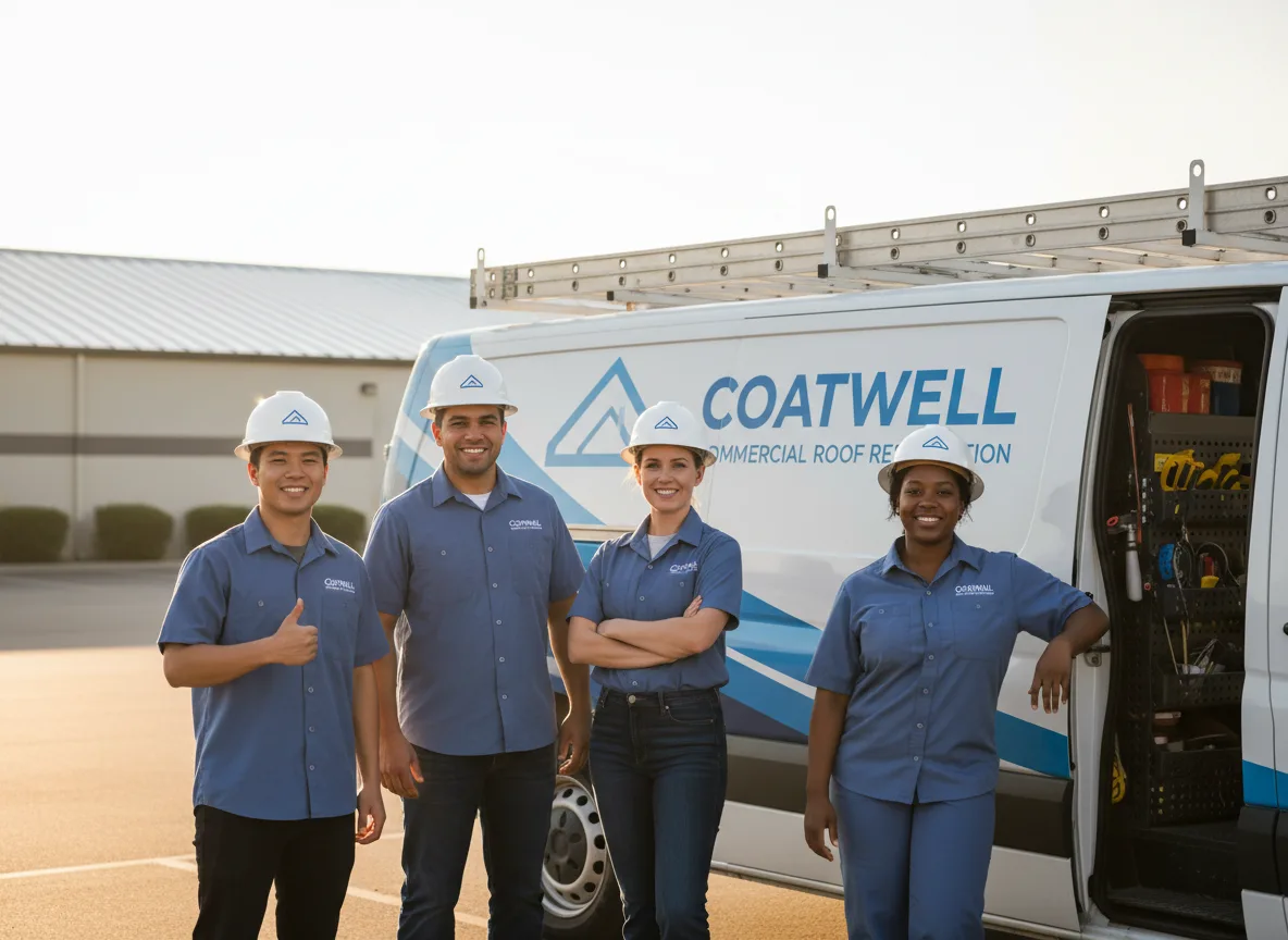 Commercial roof coating company in Oakfield, NY